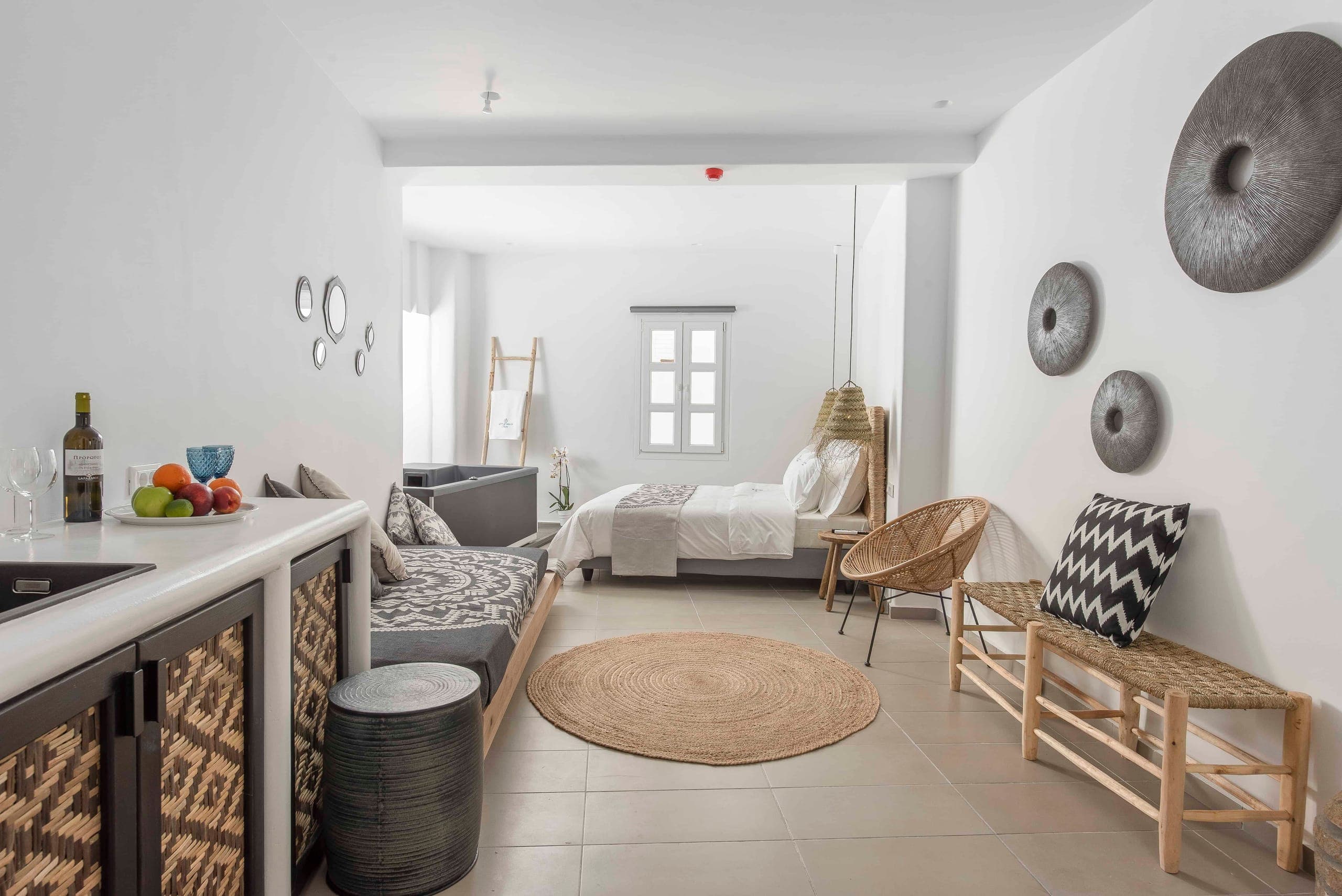 Executive Sea View Suite with Indoor Hot Tub at Little Venice Villas, Mykonos